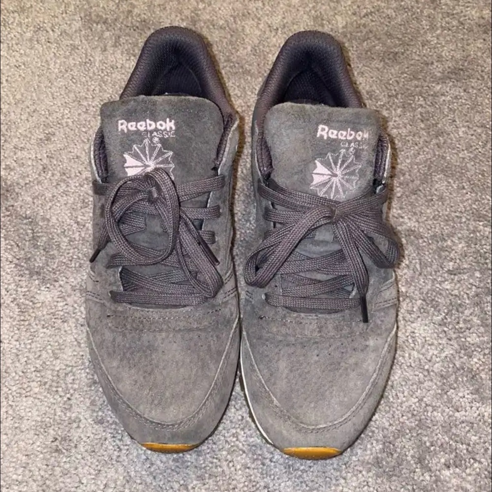 Grey Suede Reebok Classics